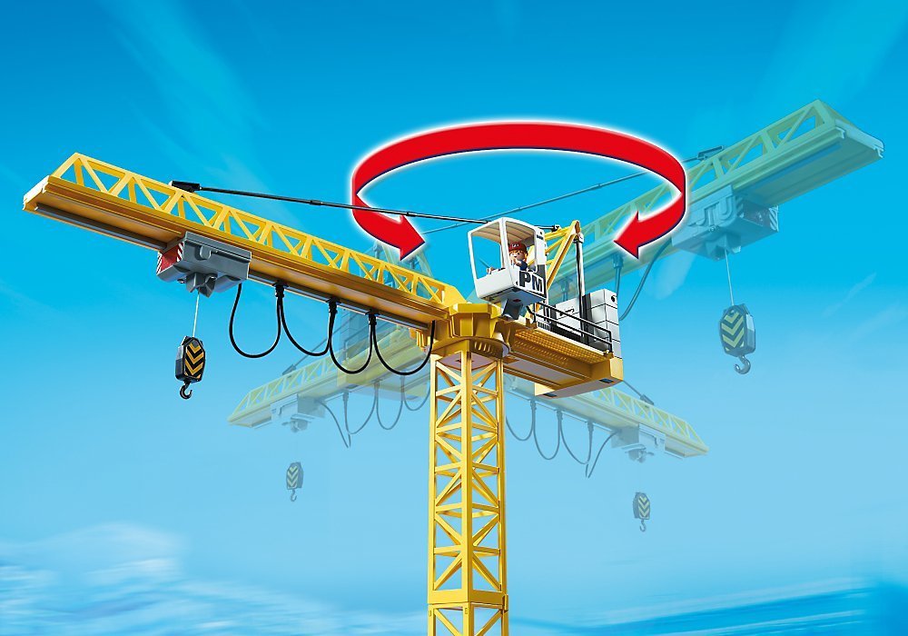 Playmobil Large Crane with IR Remote Control Best Educational Infant